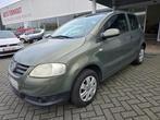 Volkswagen Fox 1.2i 2006 148.000 km Keuring + Garantie, Electronic Stability Program (ESP), Zwart, 1198 cc, Bedrijf