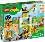 Lego Duplo 10933 - 🏗️Torenkraan en Bouwterrein🆕, Ophalen of Verzenden, Zo goed als nieuw, Duplo