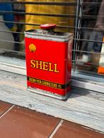 Oud SHELL olie blik, Verzamelen, Ophalen of Verzenden, Gebruikt, Gebruiksvoorwerp