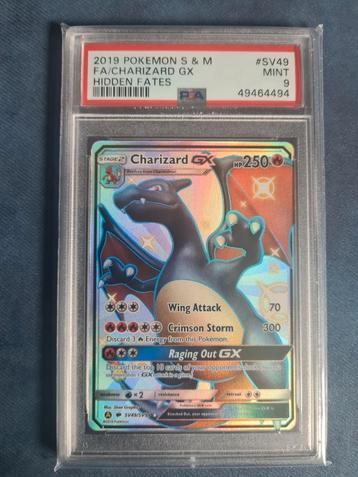 Charizard GX sv49 psa9