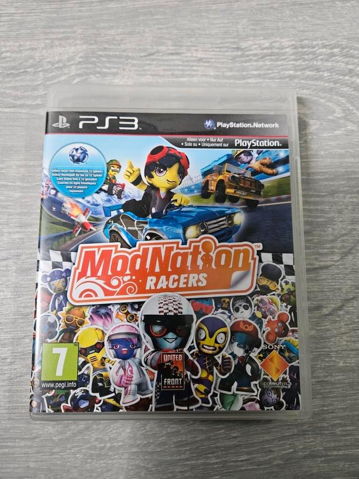 ModNation Racers PS3, Consoles de jeu & Jeux vidéo, Jeux | Sony PlayStation 3, Comme neuf, Course et Pilotage, À partir de 3 ans