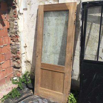 Massief houten deur (88 van 210,5) beschikbaar voor biedingen