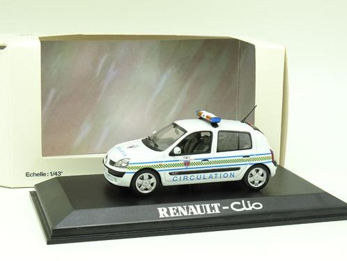 1:43 517512 Norev Renault Clio Police Paris Politie, Hobby & Loisirs créatifs, Voitures miniatures | 1:43, Comme neuf, Voiture