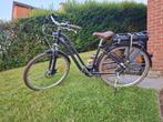 B'TWIN Elops 900E elektrische damesfiets - maat S/M - blauw, Gebruikt, Versnellingen, Minder dan 47 cm, Ophalen
