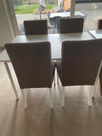 Tafel en 4 stoelen, Enlèvement, Utilisé