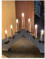 Kerstverlichting, Ophalen