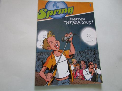 SPRING, Evert en the Baboons, Boeken, Stripverhalen, Gelezen, Eén stripboek, Verzenden