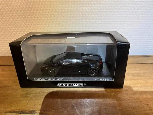 Lamborghini Galardo (nera) 2006 Minichamps 163637 1:43, Hobby en Vrije tijd, Modelauto's | 1:43, Nieuw, Auto, MiniChamps, Ophalen of Verzenden