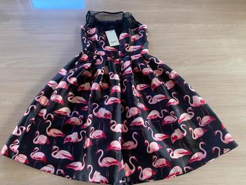 Nieuw! jurk famingo's - Yumi - maat 36  disponible aux enchères
