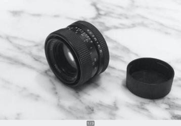 Rollei 50mm/f1.8 HFT Planar n 1224559, Enlèvement ou Envoi, 1980 à nos jours, Lentille ou Lentilles
