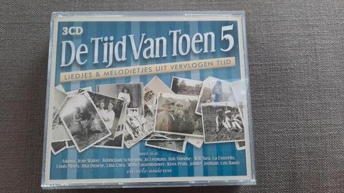 3 cd De tijd van toen 5, Cd's en Dvd's, Cd's | Nederlandstalig, Zo goed als nieuw, Levenslied of Smartlap, Ophalen of Verzenden