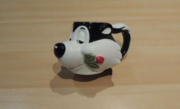 Tas Pepé Le Pew met een roos in zijn mond, Verzamelen, Stripfiguren, Zo goed als nieuw, Gebruiksvoorwerp, Overige figuren, Ophalen