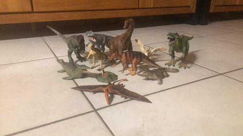 10x Dinosaurus figuren Papo, Schleich, Safari Ltd + nestje, Verzamelen, Speelgoed, Zo goed als nieuw, Ophalen