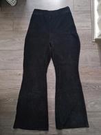 Flared ribbel legging velvet feel, Kleding | Dames, Broeken en Pantalons, Zwart, Maat 46/48 (XL) of groter, Ophalen of Verzenden