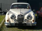 Jaguar Mk2 2.4 1963, Auto's, 4 deurs, Achterwielaandrijving, Wit, Leder