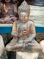 Bouddha 50 cm en bois de suar, Enlèvement ou Envoi