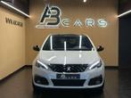 Peugeot 308 1.2i * GT LINE * GARANTIE 12 MOIS * (bj 2019), Auto's, Peugeot, Stof, Gebruikt, 1199 cc, Wit