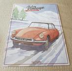 Plaque voiture Citroën DS. Auto vintage collection. Hachette, Verzamelen, Ophalen
