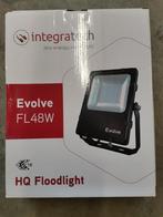 2 stuks LED verstraler evolve 48W 4000K zwart 6500lm Nieuw, Tuin en Terras, Ophalen, Minder dan 50 watt, Wandlamp, Netvoeding