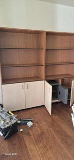 Volledige bureau+kluis, Huis en Inrichting, Bureaus, Ophalen, Zo goed als nieuw, Bureau