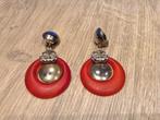 Hippe oorringen, Handtassen en Accessoires, Oorbellen, Overige materialen, Gebruikt, Ophalen of Verzenden, Knopjes of Stekers