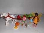 playmobil elfjes met koets, Ophalen of Verzenden, Gebruikt