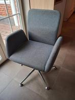 Bureaustoel stof grijs, Enlèvement, Gris, Chaise de bureau