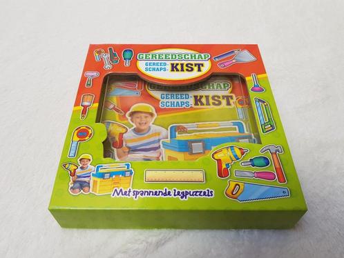 Gereedschapskist Boekje (met legpuzzels), Boeken, Kinderboeken | Kleuters, Zo goed als nieuw, Non-fictie, Jongen of Meisje, Uitklapboek