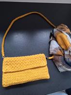 Gehaakt handtasje gsm tasje durable cosy fine met 3 opberg, Ophalen of Verzenden, Nieuw