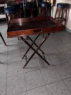 Engelse butler tray, Overige materialen, Gebruikt, 50 tot 100 cm, Ophalen of Verzenden