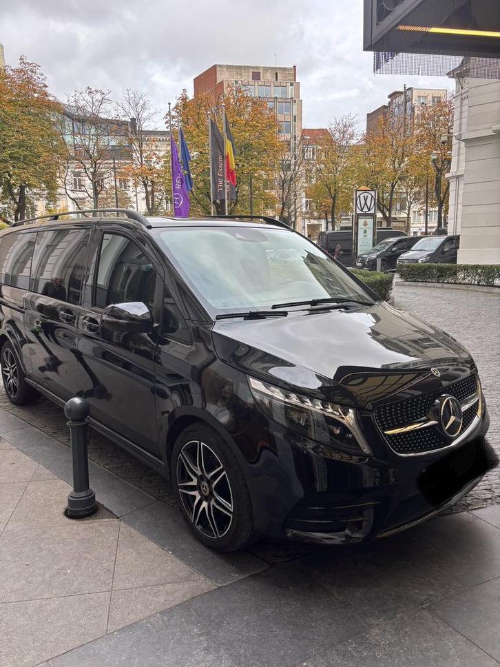 Mercedes V300d full AMG 2023 L3 7+1 places, Autos, Mercedes-Benz, Particulier, Classe V, Caméra 360°, Diesel, Euro 6, MPV ou Monospace