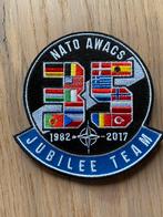 NATO - AWACS, Ophalen of Verzenden, Zo goed als nieuw, Patch, Badge of Embleem