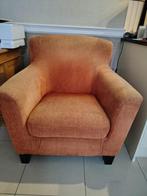 oranje clubzetel, Huis en Inrichting, Zetels | Zetels, Ophalen, Gebruikt, Eenpersoons, Minder dan 75 cm