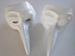 Masque à bec carnaval vénitien (blanc), Garçon ou Fille, Enlèvement ou Envoi, Neuf