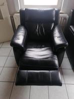 Canapé en cuir, Huis en Inrichting, Zetels | Zetels, Ophalen, Leer, Zo goed als nieuw, Rechte bank