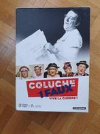 Coluche 1 Fout, lang leve de oorlog! 3 dvd's + boek 📀 📀 📀, Cd's en Dvd's, Vanaf 12 jaar, Ophalen of Verzenden, Zo goed als nieuw