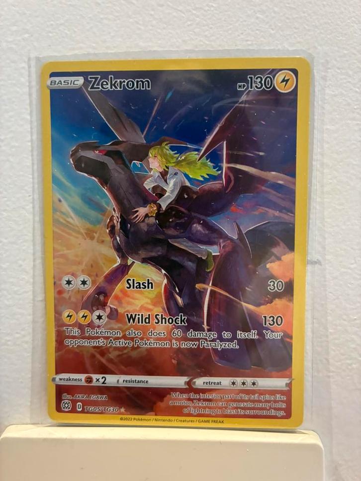 Zekrom TG05/TG30 – Trainer Gallery – Ultra Rare – Mint/NM, Hobby en Vrije tijd, Verzamelkaartspellen | Pokémon, Zo goed als nieuw