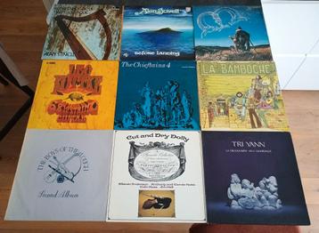 Engelse en Franse (prog) folk collectie 11xlp  beschikbaar voor biedingen