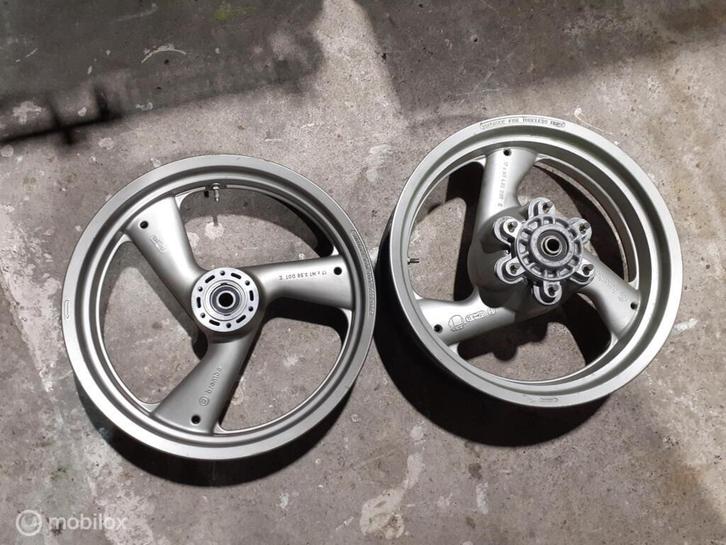 Voorwiel achterwiel velgen wielen Monster SS Supersport, Motoren, Onderdelen | Ducati, Gebruikt, Ophalen of Verzenden