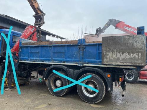 Camion grue, Zakelijke goederen, Machines en Bouw | Kranen en Graafmachines, Overige typen, Ophalen