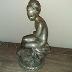 Mooi tinnen beeld, Ophalen