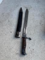 Wo1 Duitse butcher bajonet met REGIMENT !, Ophalen of Verzenden