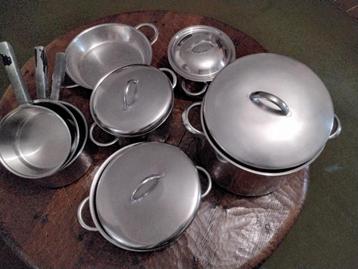 Kookpotten inox, Enlèvement, Comme neuf, Inox