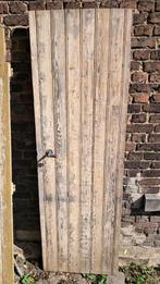 3 Portes anciennes en bois massif, Moins de 200 cm, Porte intérieure, Enlèvement, Bois