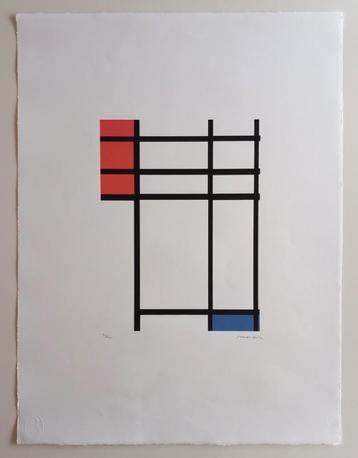 Piet Mondriaan – Composition of Red, Blue and Wh!te beschikbaar voor biedingen