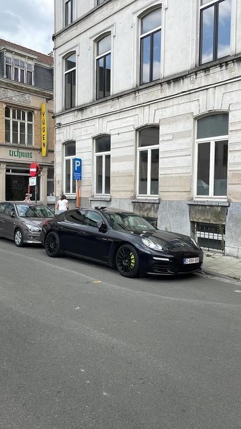 Porsche panamera s, Auto's, Porsche, Bedrijf, Panamera, Hybride Elektrisch/Benzine, Euro 6, Berline, 5 deurs, Automaat, Zwart