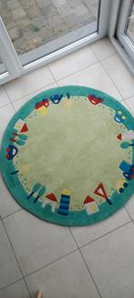 Rond vloerkleed diameter 120 cm wol LA VILLE HABA, Kinderen en Baby's, Ophalen, Zo goed als nieuw