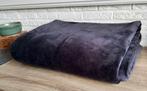 Donkerblauw fleecedeken, Enlèvement, Utilisé