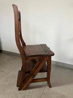 Indonesisch trap-stoeltje, Ophalen, Zo goed als nieuw, Hout