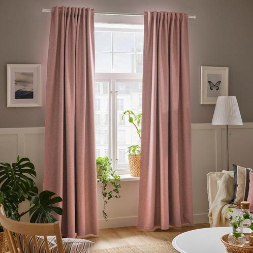 Gordijnen Ikea Annakajsa, Huis en Inrichting, Stoffering | Gordijnen en Lamellen, Zo goed als nieuw, 200 cm of meer, 100 tot 150 cm